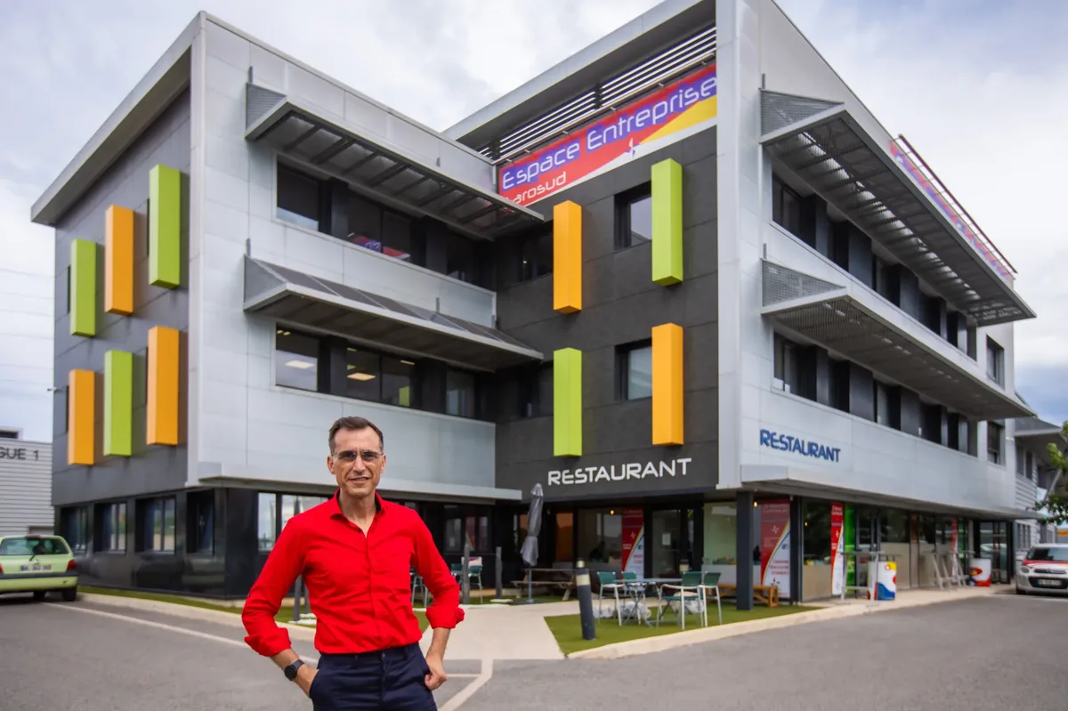 Espace Entreprise Garosud à Montpellier avec restaurant, bureaux, coworking et salles de réunion