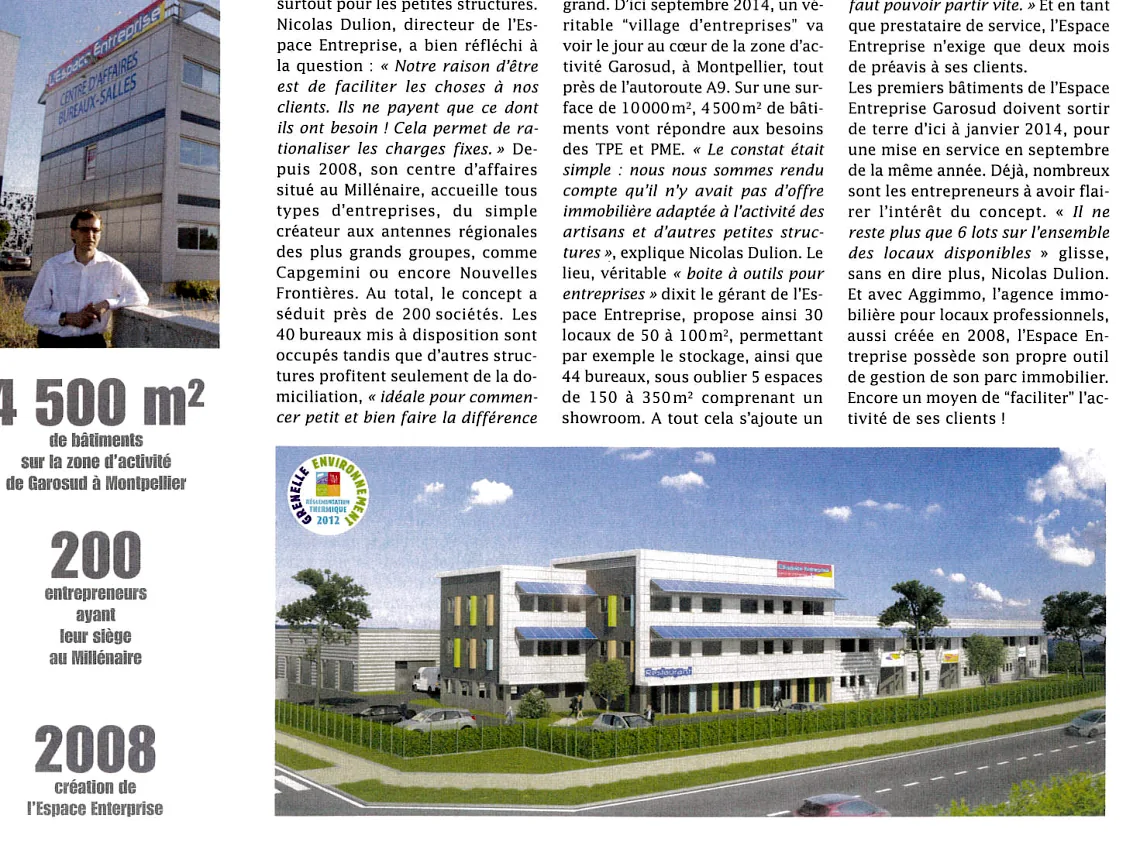 L’Espace Entreprise, facilitateur de quotidien professionnel — lecture locale 2