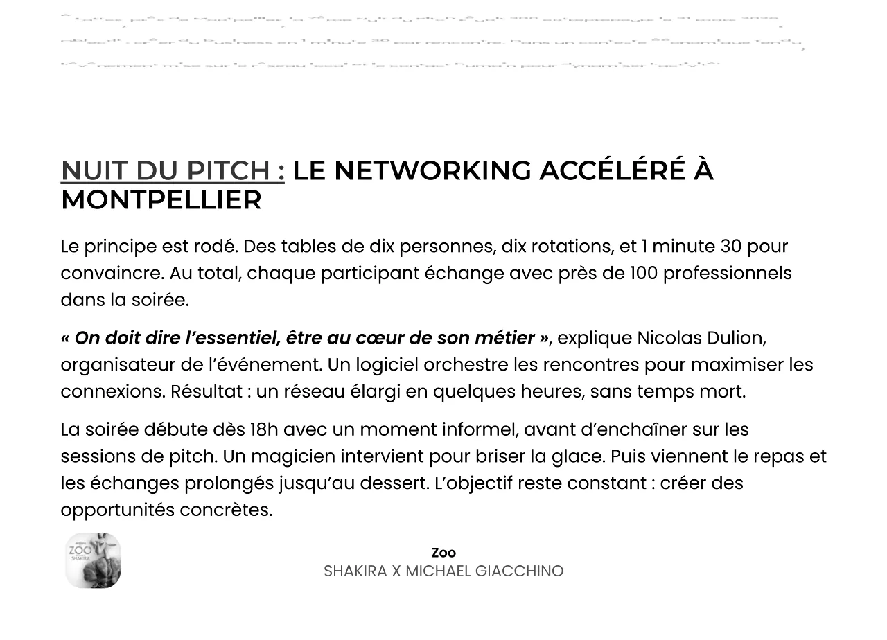Pitch ou passe : la nuit qui connecte Montpellier — lecture locale 2