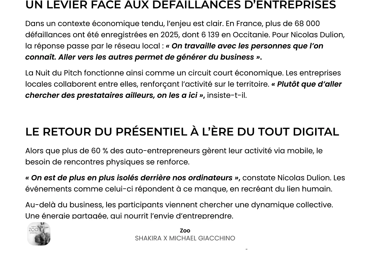 Pitch ou passe : la nuit qui connecte Montpellier — lecture locale 4