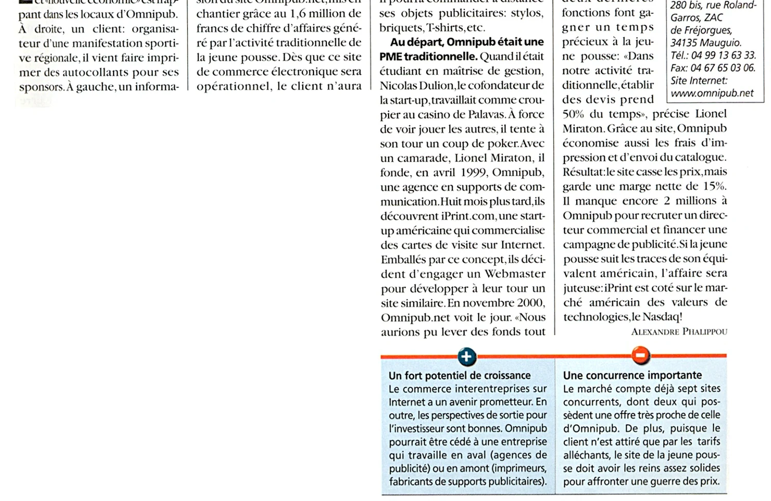 Omnipub, de la PME à la start-up — lecture locale 2