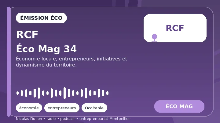 Éco Mag 34 — visuel radio podcast